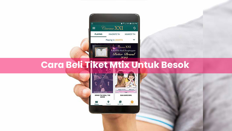 Cara Beli Tiket Mtix Untuk Besok