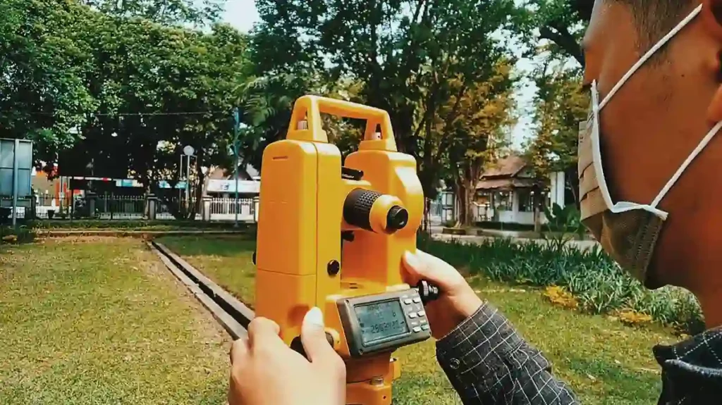 Cara Menggunakan Theodolite