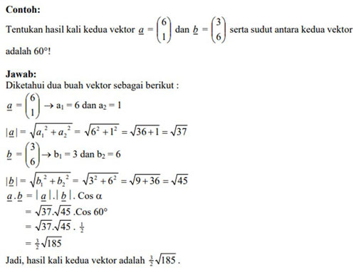 Contoh Soal Vektor Kelas 10 (Kedua)