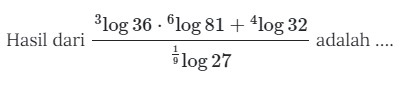 Contoh Soal Logaritma 3