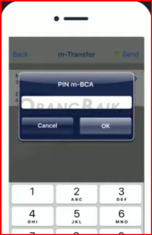 Input PIN BCA Mobile