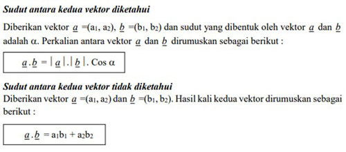 Perkalian Dua Vektor