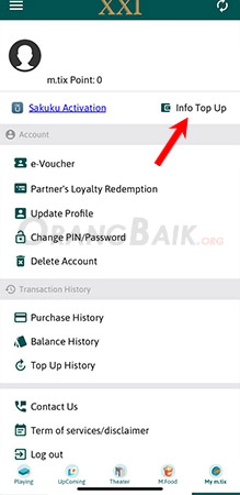 info top up